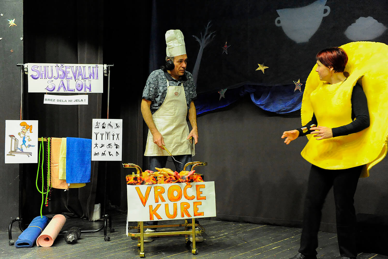 Polna luna in shujševalna kura